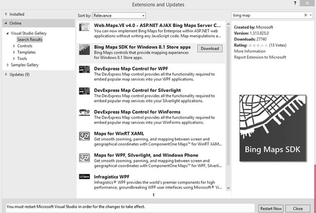 Extensions and Updates in tools